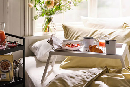 5 places to eat at home that aren't the dining table