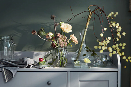 Make a use-what-you-have flower display