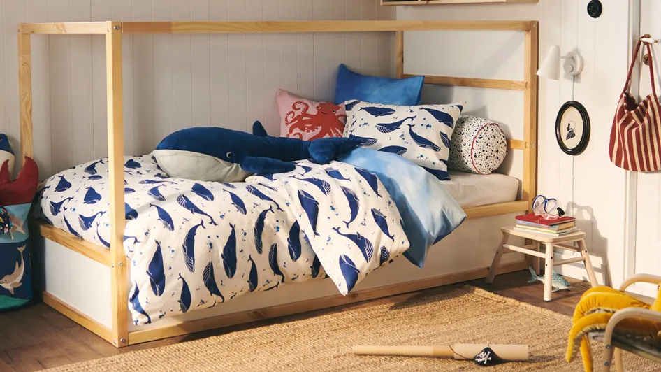 A nautical bedroom for adventure-loving kids