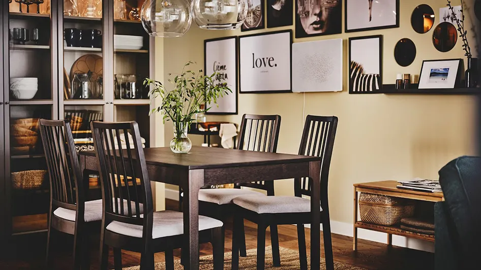 An inviting dining space to connect with those you love