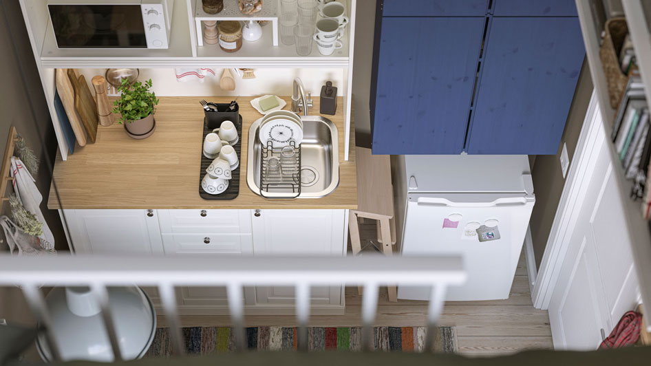 XS living with a traditional Scandinavian look