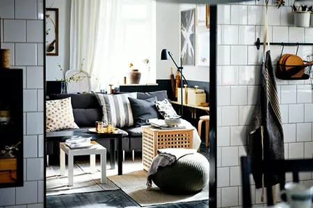 Home 6| Ask a designer: creating a bold, black and white home on a budget