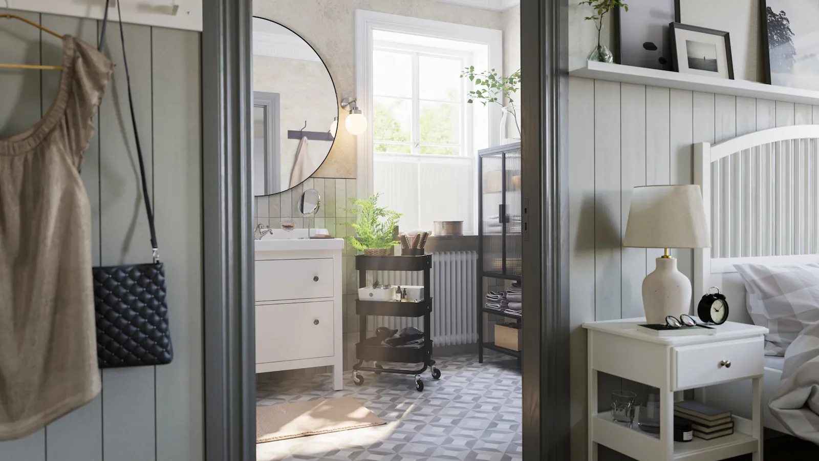 揉合傳統風格的現代浴室設計