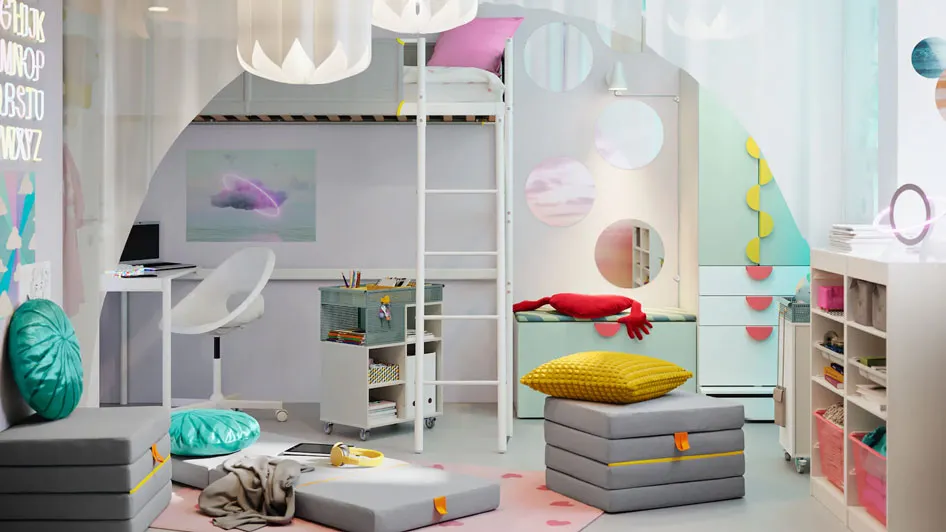 A futuristic dream room that works in the real world