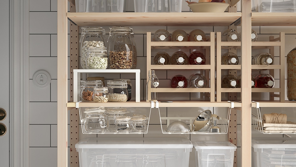 如何整理食物容器？