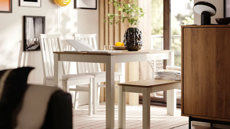 An Instagram-worthy dining room