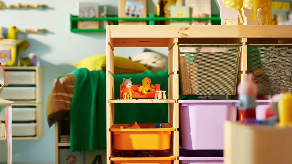 One shared children's bedroom. Multiple worlds!