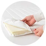 NÄSFJÄLLET mattress pad